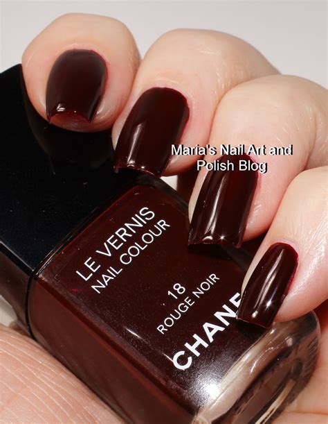 chanel rouge brun nail polish|chanel rouge noir nail varnish.